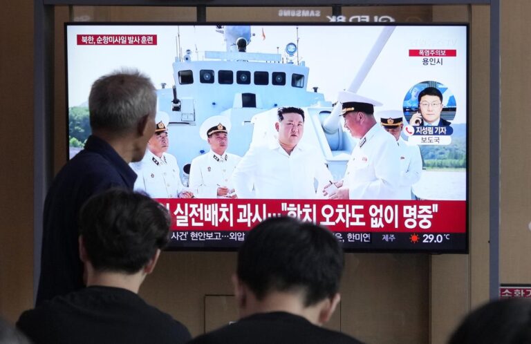 امریکا اور جنوبی کوریا کی مشترکہ جنگی مشقیں، شمالی کوریا کا کروز میزائل کا ایک اور تجربہ